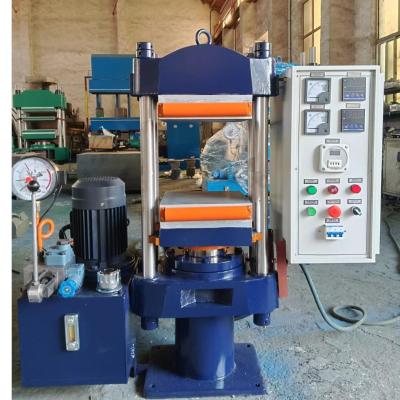 China 20 Ton Small Size Flat Rubber Vulcanizing Press Machine For Industrial Rubber Products Or Laboratory Use for sale