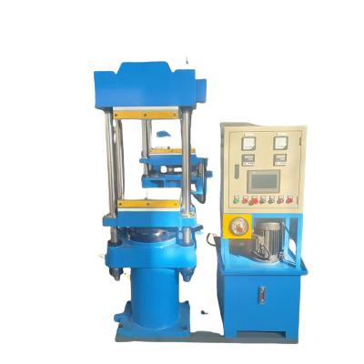 China Four Column Type Plate Hydraulic Vulcanizing Press / Curing Press Size Table 400*400mm for sale