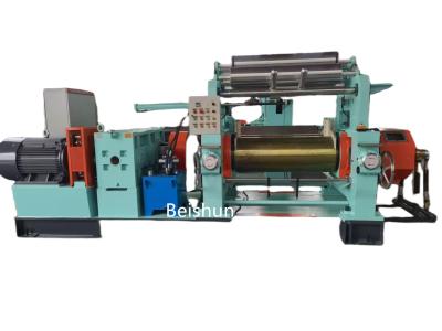 China 22 Inches Bearing Rubber Mixing Mill Machine Two Roll Mixing Mill With Stock Blender for sale