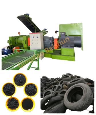 China Automatic Waste Tyre Recycling Machine SGS Rubber Recycling Machine for sale