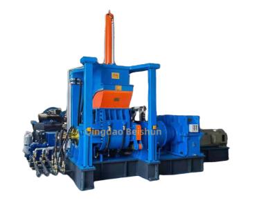 China Compound Rubber 110L Mixing Chamber Rubber Kneader Machine Adopts Pneumatic Or Hydraulic Downward Pressure for sale