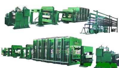 China PLC Control Belt Vulcanizing Machine 800T Hydraulic Press For Rubber Moulding for sale