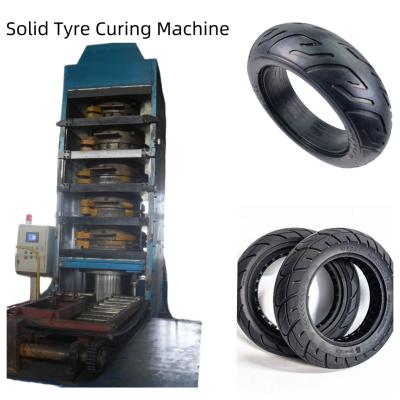 China Four-Layer Solid Tire Curing Machine Is Used For Solid Tire Manufacturing for sale