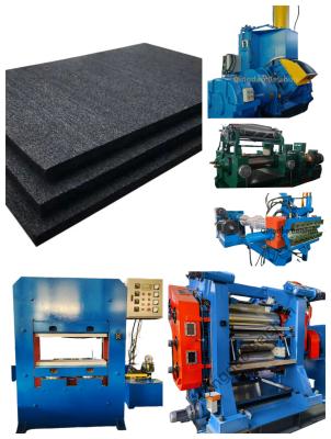 China Customized High Quality Rubber Press Machine For Rubber Sound Insulation Board/Sound Insulation Pad Manufacturing Machinery for sale