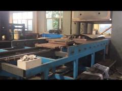 200mm Cylinder Stroke Rubber Shock Absorber Press Of Frame Type Vulcanizing Press