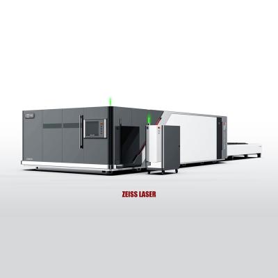 China ZeissLaser Water Cooled Fiber Laser Cutting Machine ZS-6025S for 2mm to 30mm 6kw 8kw 10kw 12kw Strip Cutters for sale