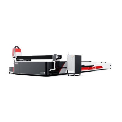 China SERVOMOTOR 1000W 2000W 3000W CNC Fiber Optic Swap Platform Metal Laser Cutting Machine for Stainless Steel Pipe and Plate ZS-4020GT for sale