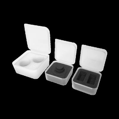 China Plastic Stable And Durable Square Easy To Stack Packing Box For Round Screw Die for sale