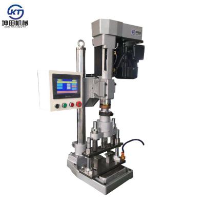 China Make Holes 20MM HOLE DRILLING TAPING MACHINE / SERVO MOTOR DRILLING PRESS MACHINE for sale