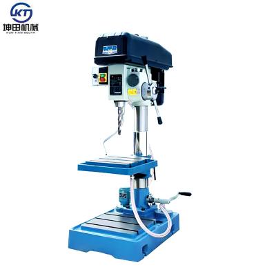 China Factory cheap and durable 20mm semi-automatic bench drilling and milling machine with cooling device for sale