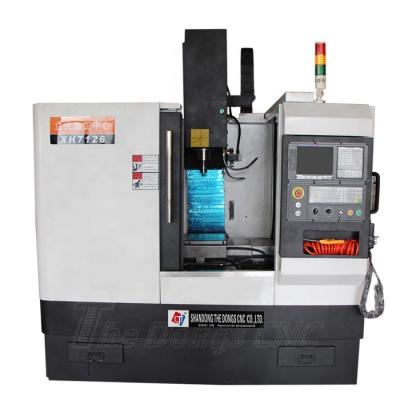 China XH7126 CNC Milling Machining Center higher spindle speed rapid movement mini cnc milling machine for sale