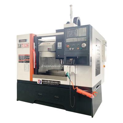 China Universal CNC Vertical Milling Machine High-accuracy mini milling machine XK7126 for sale