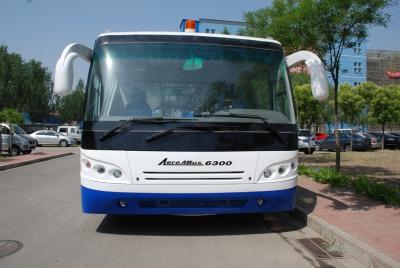 China Customized 51 Passenger Airport Apron Bus , Small Turning Radius Airport Coach for sale