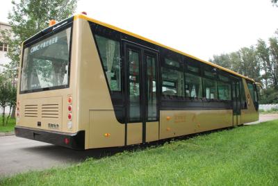 Chine Autobus à faible teneur en carbone de tablier d'aéroport de passager de l'acier allié 51, autobus de moteur diesel de 4 Strok à vendre