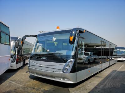 China Airport Apron Bus AeroABus6300 Tarmac Coach Full Aluminum Body for sale