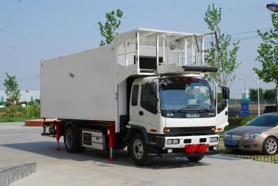 China Isuzu Chassis Aero Food Airport-Verpflegungs-LKW zu verkaufen