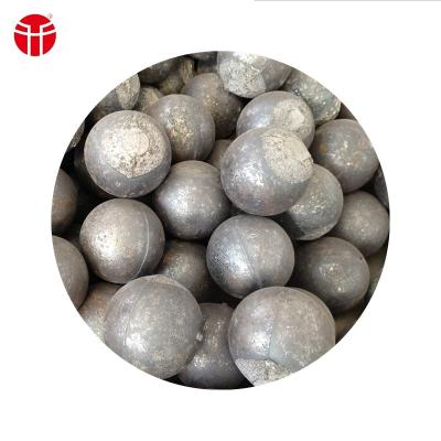 China 50-120mm high impact high chrome iron ball grinding media ball for cement plant for sale