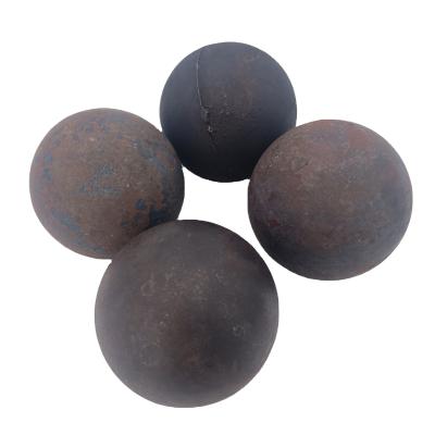 China mining grinding steel ball 50mm 60mm forged grinding media steel ball for mine for sale