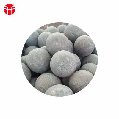 China 60-120mm Casting media ball for Silver mine ore grinding media steel balls for sale