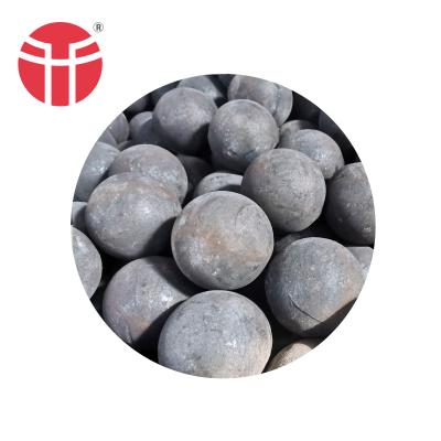 China High quality 80mm 100mm forged and casting grinding steel ball  for ball mill for sale