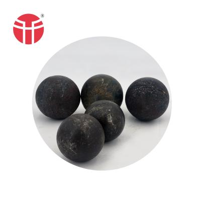 China 20mm to 150mm low wear grinding media  ball forged steel  ball for mine for sale