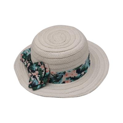 China Character Summer Hat Girls Princess Beach Hat Straw Hat Children for sale