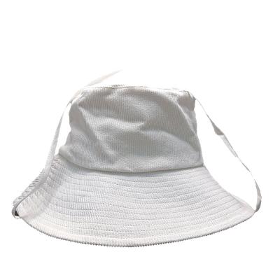 China Formal Pure White Corduroy With Fit With Bucket Hat for sale