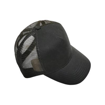 China Character the new universal four season cotton mesh trucker hat, breathable sun and sun hat for sale