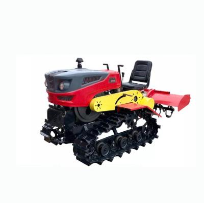 China Wholesale Farms Low Prices Used Mini Crawler Ridging Machine Agriculture 25 Hp 50 Hp 70 Hp Mini Crawler Tractor For Sale Made In China for sale