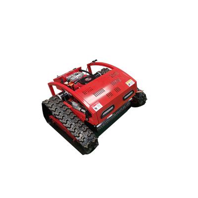 China 4-Stroke 99cc Lawn Mower Rotary Remote Control Lawn Mower For Sale CE Walking Tractor With Mower for sale