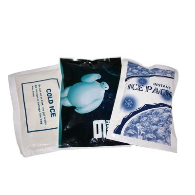 China Shanghai Professional Insulated Instant Ice Pack Insulated Medical Cold Packed Disposable Cooling Bag for sale