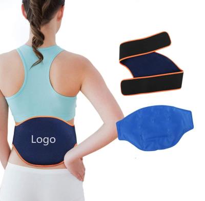 China Hot Cold Feet Protector Body Therapy Ice Pack Gel Pad, Pain Relief Back Waist Reusable Ice Pack Wrap for sale