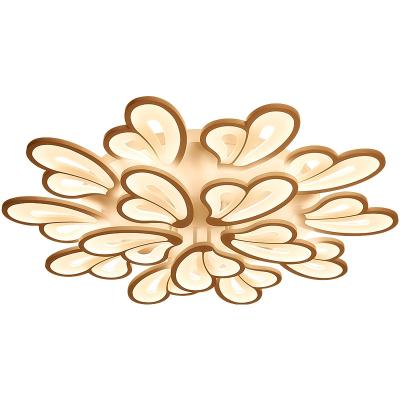 China Dimmable Modern Design Acrylic Shade Color Changing LED Ceiling Lamp For Bedroom Decoration CE RoHS for sale