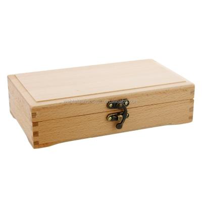 China Recyclable Wooden Boxes Planters , Antique Wooden Book Box Storage Pen Box for sale