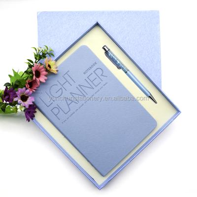 China Factory Wholesale Custom Notebook Gift Cheap Leather Cover Custom Logo Notebook with Pen. for sale