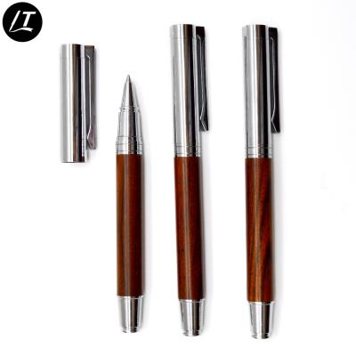 China office & School Pen Creative Rosewood Body Custom Logo Outsourcing Metal Wood Pen for sale