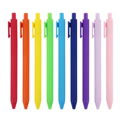 China Promotional stock soft rubber plastic ball pen Pen Ready pen moq 1000pcs. for sale