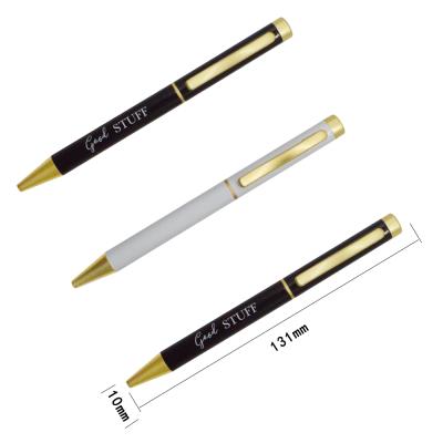 China Promotional Pen Custom Pen Gift Boxed Pen Set With 3 Metal Ballpoint Pens In A Box for sale