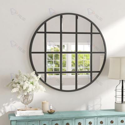 China Hand made wholesale target hot sales mirror black art glass vintage for living room decorative mirrors for sale