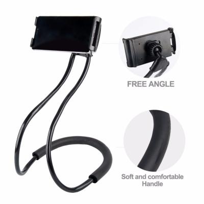 China Universal Adjustable Lazy Flexible Mount Stand 2018 Stand Holder Cell Phone Neck Lazy Holder for sale