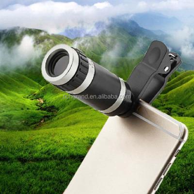 China ABS+Acrylic Lens 8x Zoom Mobile Phone Telescope Camera Lens Cell Phone Monocular Telescope For All Brands for sale