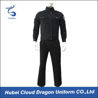 China Custom Navy Blue Tactical Combat Uniform / Police Dress Uniform Long Sleeve for sale