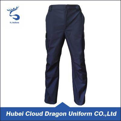 China Color custom  Ripstop Security Guard Pants For Men , 65% Polyester 35% Cotton for sale