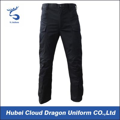 China 100% Cotton Security Guard Pants / Women ' S Ripstop Pants Color Combine Dark Navy for sale