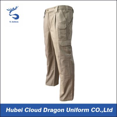 China Formal Uniform Tactical Pants Durable Canvas Mens Security Guard Pants for sale