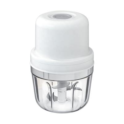 China Hot Selling RV Big Buttons PS Cup 30W 1200mAh 350mL Electric Food Chopper For Kitchen for sale