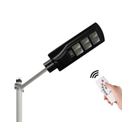 China Garden PC All In One Solar Street Light 90w Smart Sensor Integrated Solar Led Street Light for sale