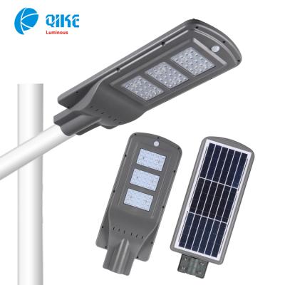 China Fast Shipping ROAD 20w 40w 60W LED Street Light Solar Radar Detector Led Street Light for sale