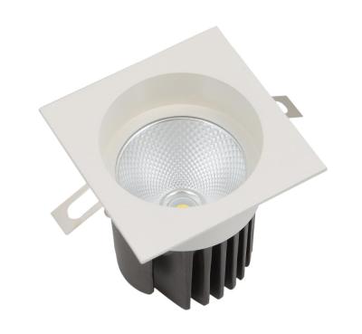 China HOTEL led down light 15W square cob ceiling lamp modern ceiling light with die casting aluminum heatsink for sale