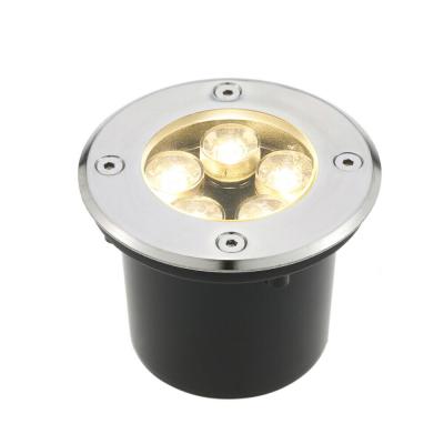 China Theme Park IP65 Led Underground Lights 3W RGB Color Led Under Ground Light For Garden for sale